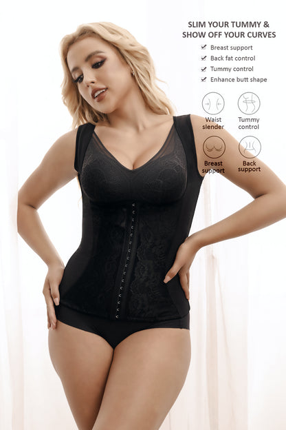 Adjustable Tummy Control Seamless Thoracic Support Back Brace